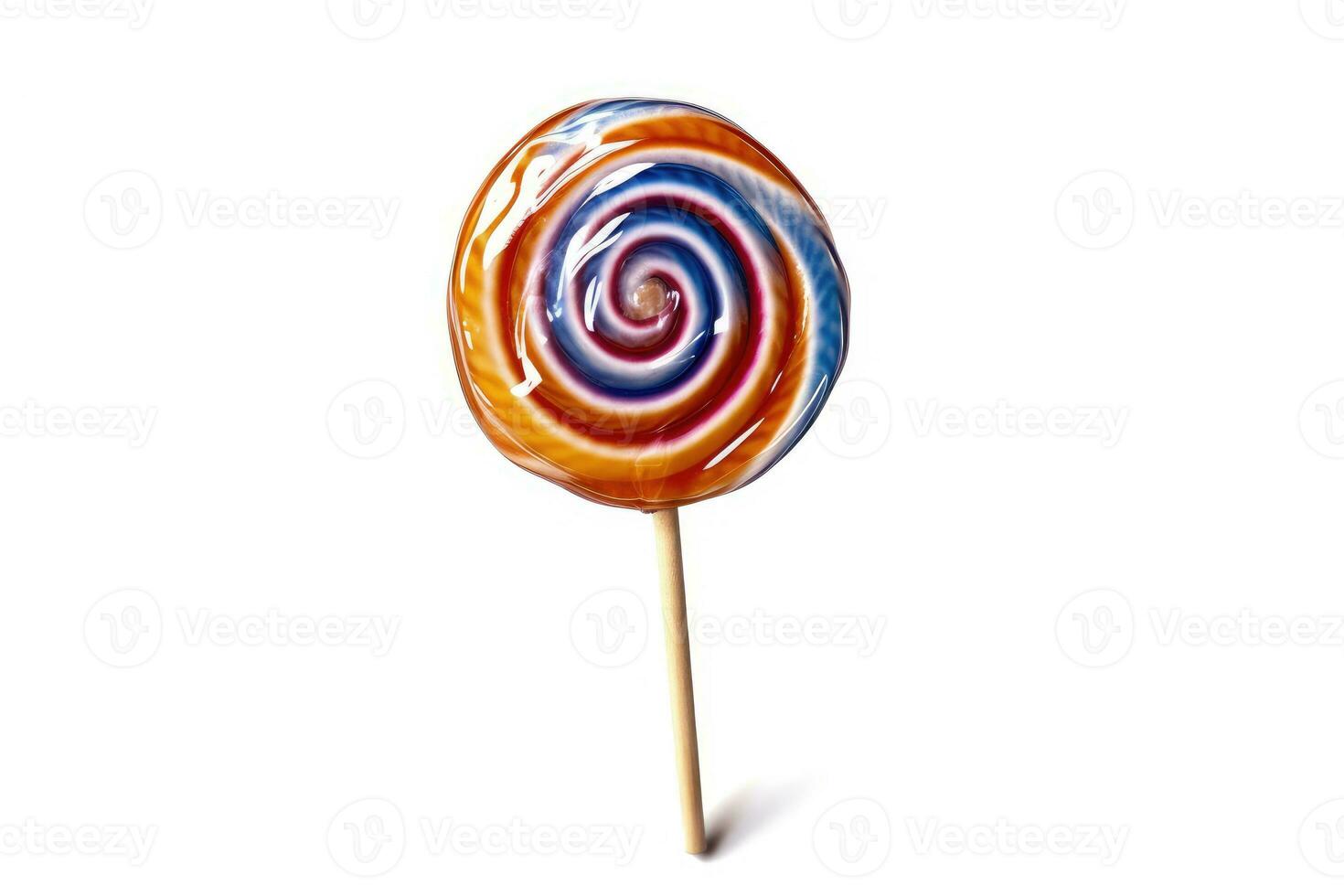 lollipop white isolated background Food Photography AI Generated photo