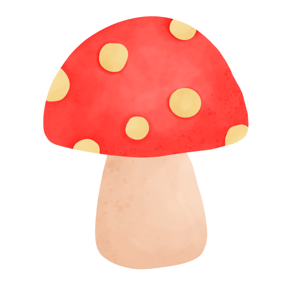 champignon, dessin animé, champignon png