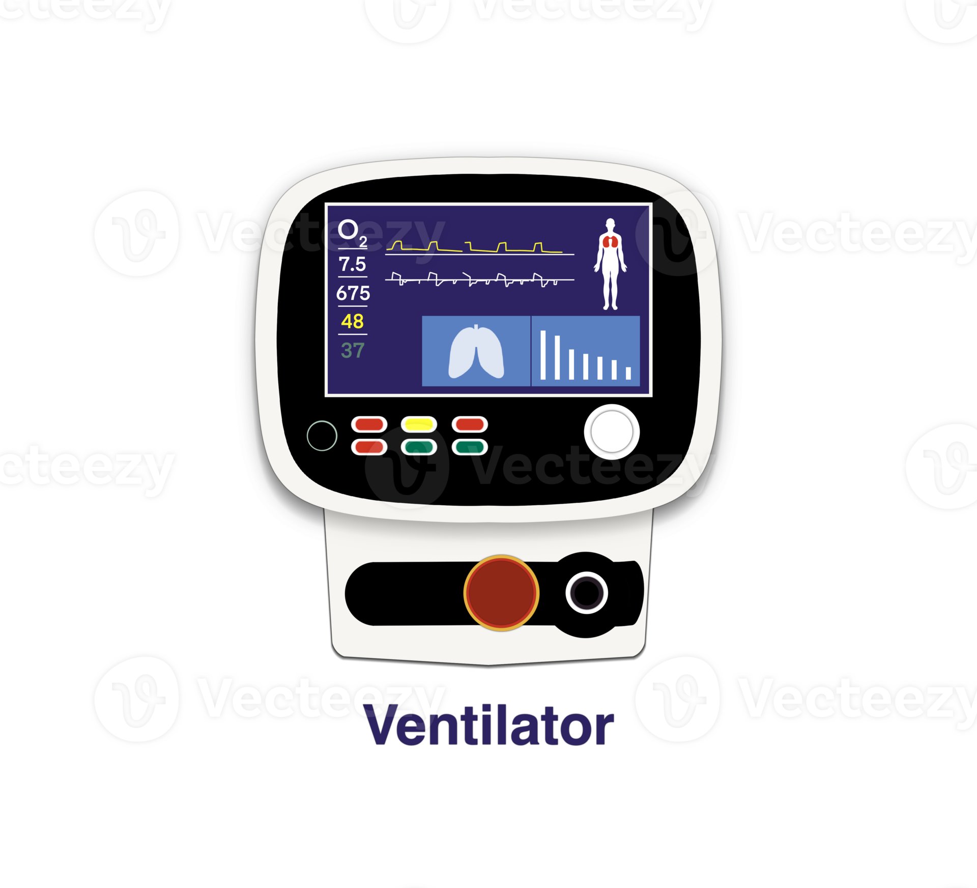 ventilator monitor, Monitoring During Mechanical Ventilation, monitor