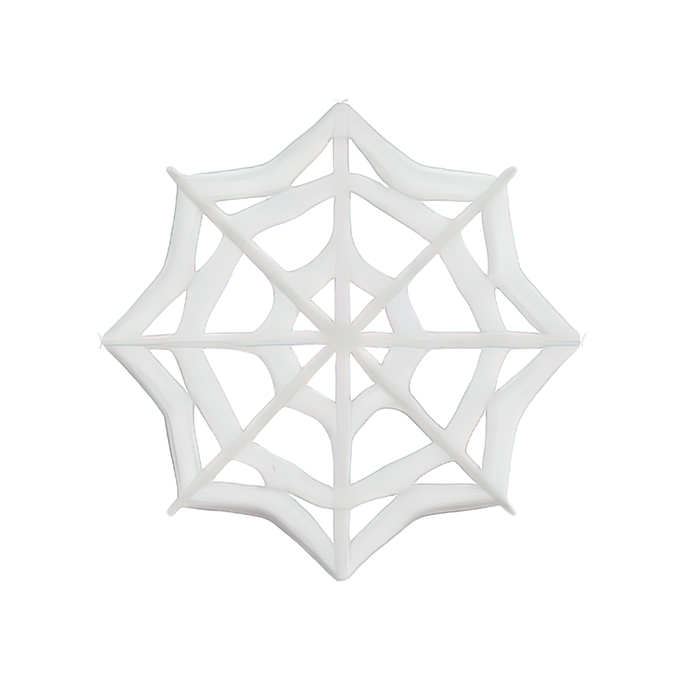 3D spider web icon png