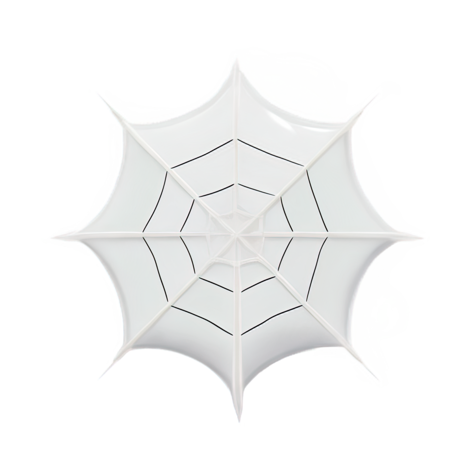 3D spider web icon png