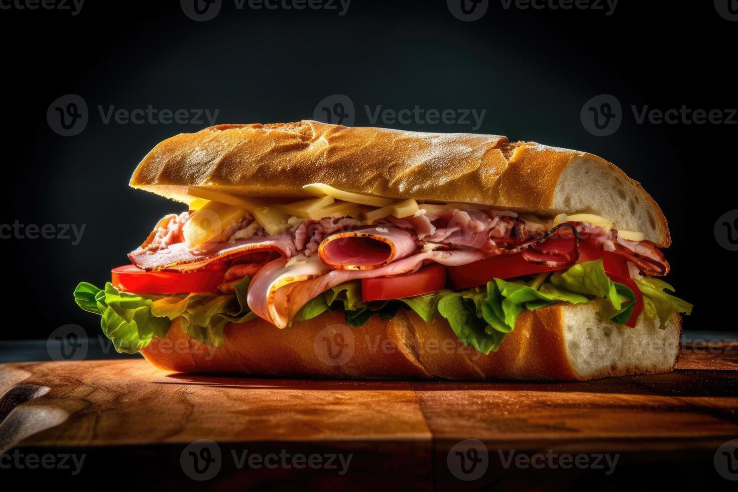 stock photo of sandwich food food photographystudio AI Generated