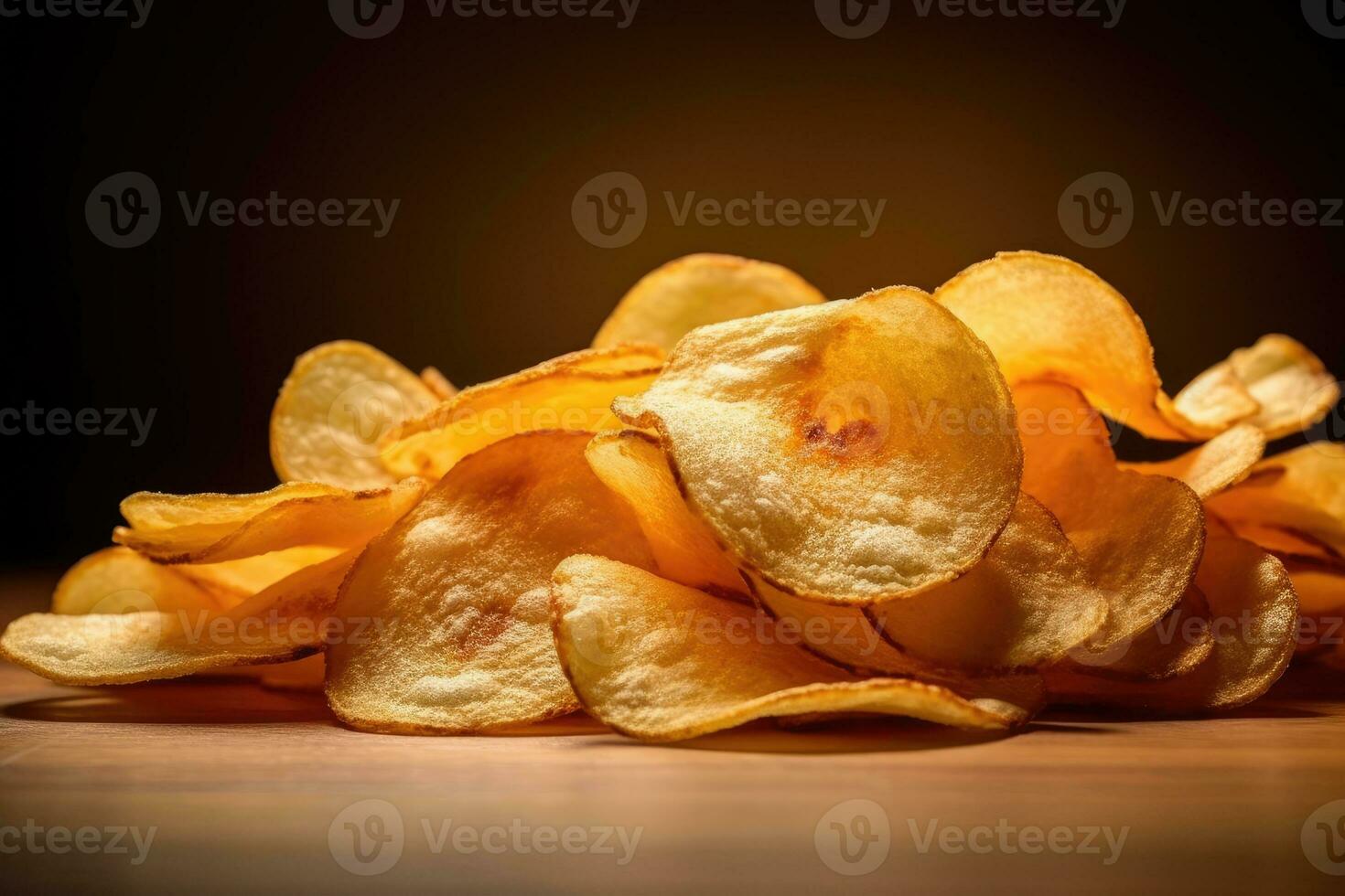 valores foto de papas papas fritas comida estudio fotografico ai generado
