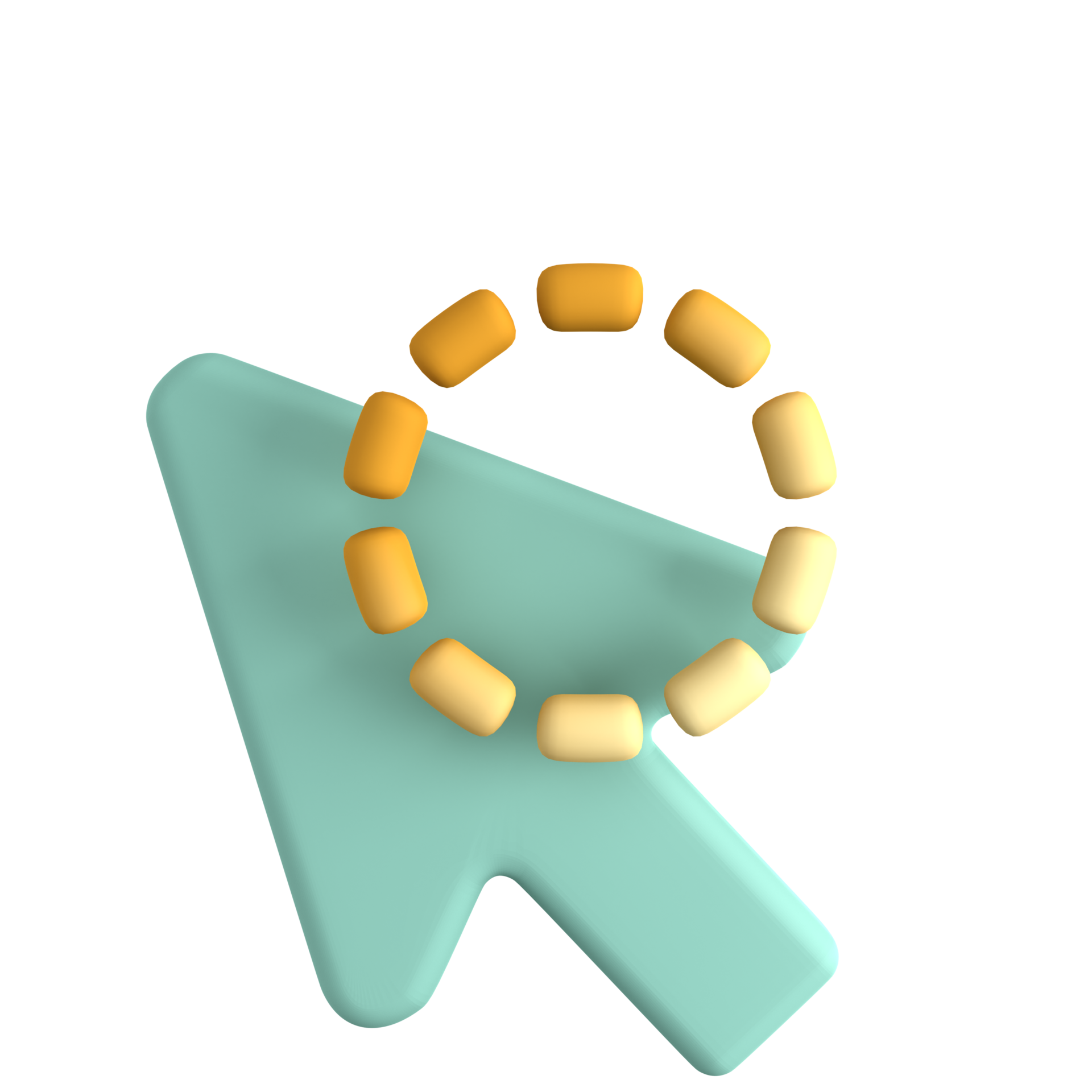 Cursor Loading 3D icon 26553321 PNG