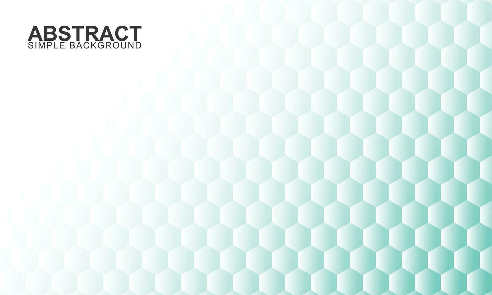 Hexagonal shape background. vector