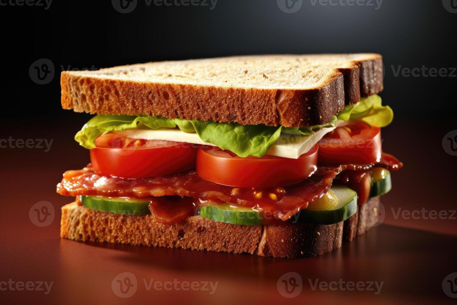 stock photo of sandwich food food photographystudio AI Generated