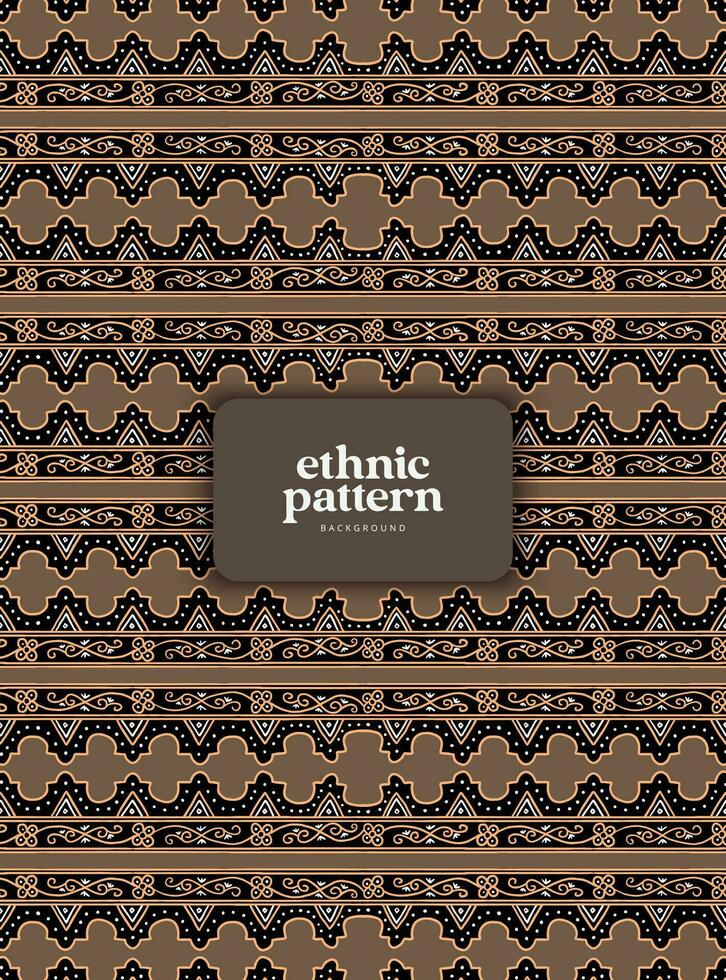 Ethnic vector Indonesian javanese batik pattern template