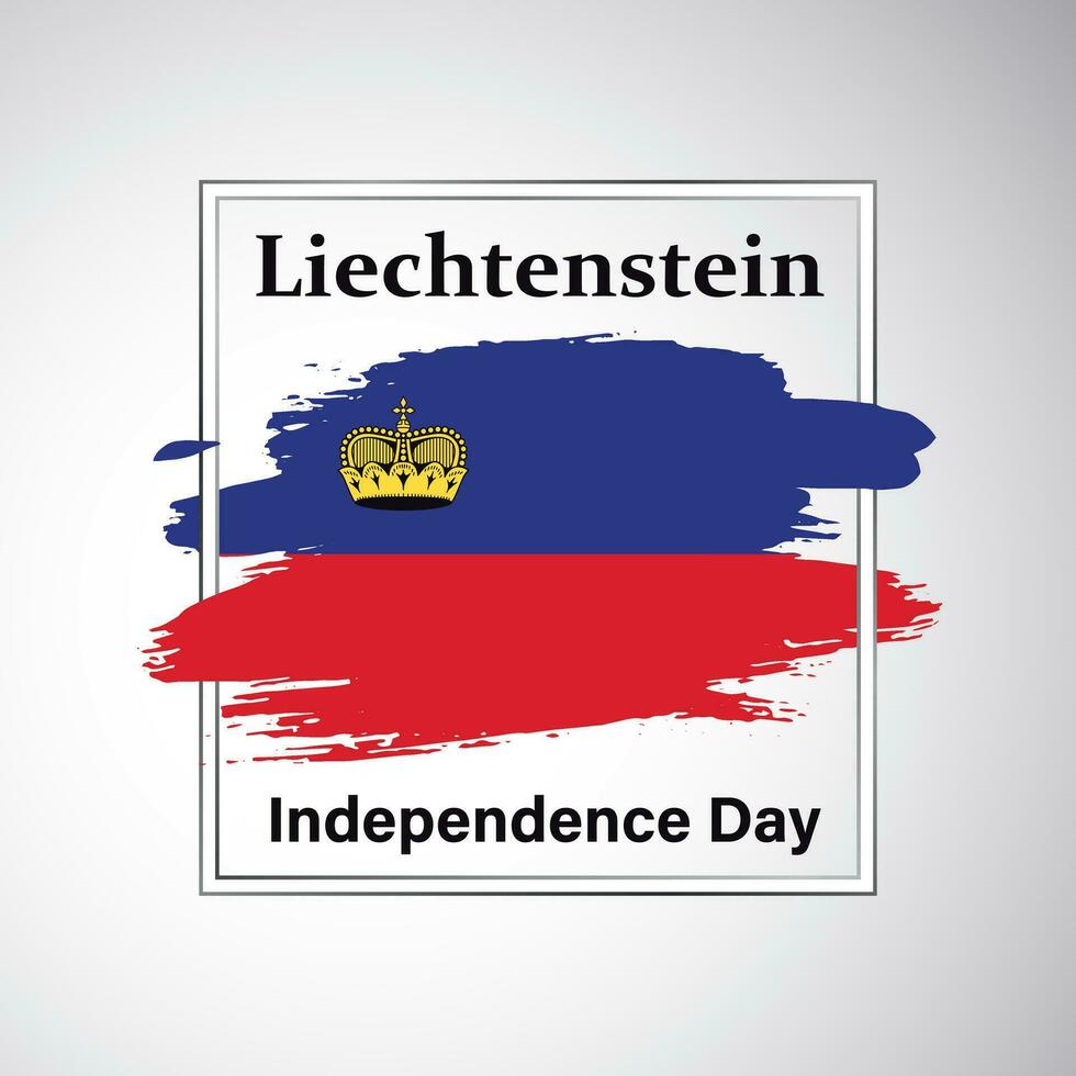 Liechtenstein Independence Day vector