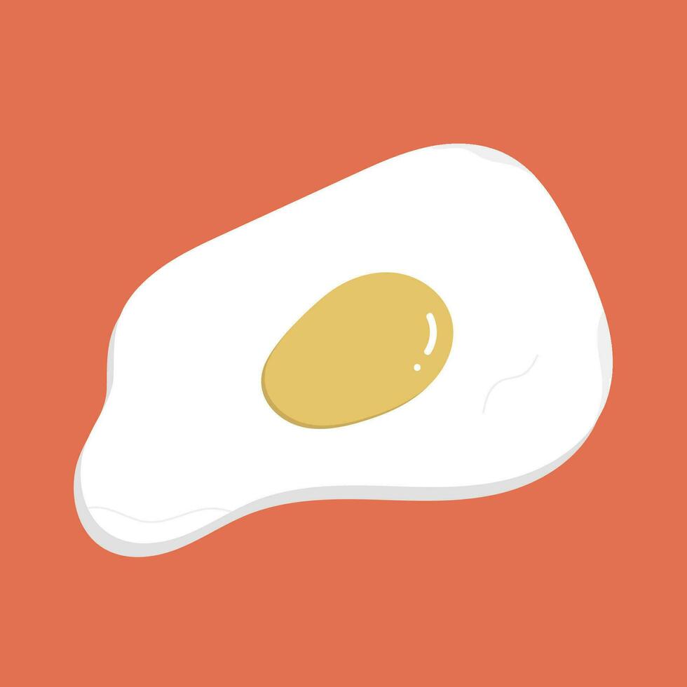 Sunny-side Egg Vector