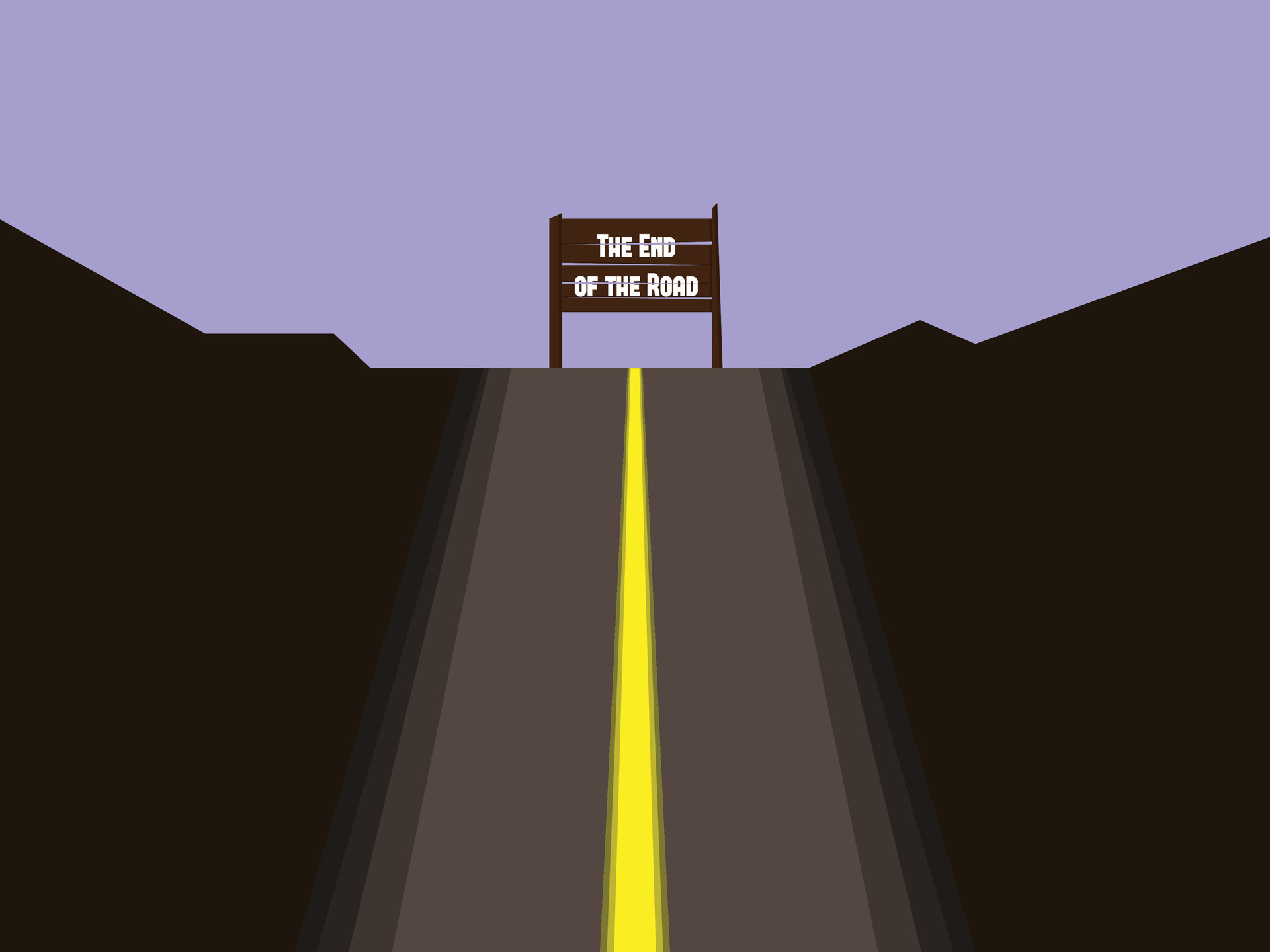 The End of the Road Illustration 26555019 Vector Art at Vecteezy - Where Does June Go At The End Of Season 4