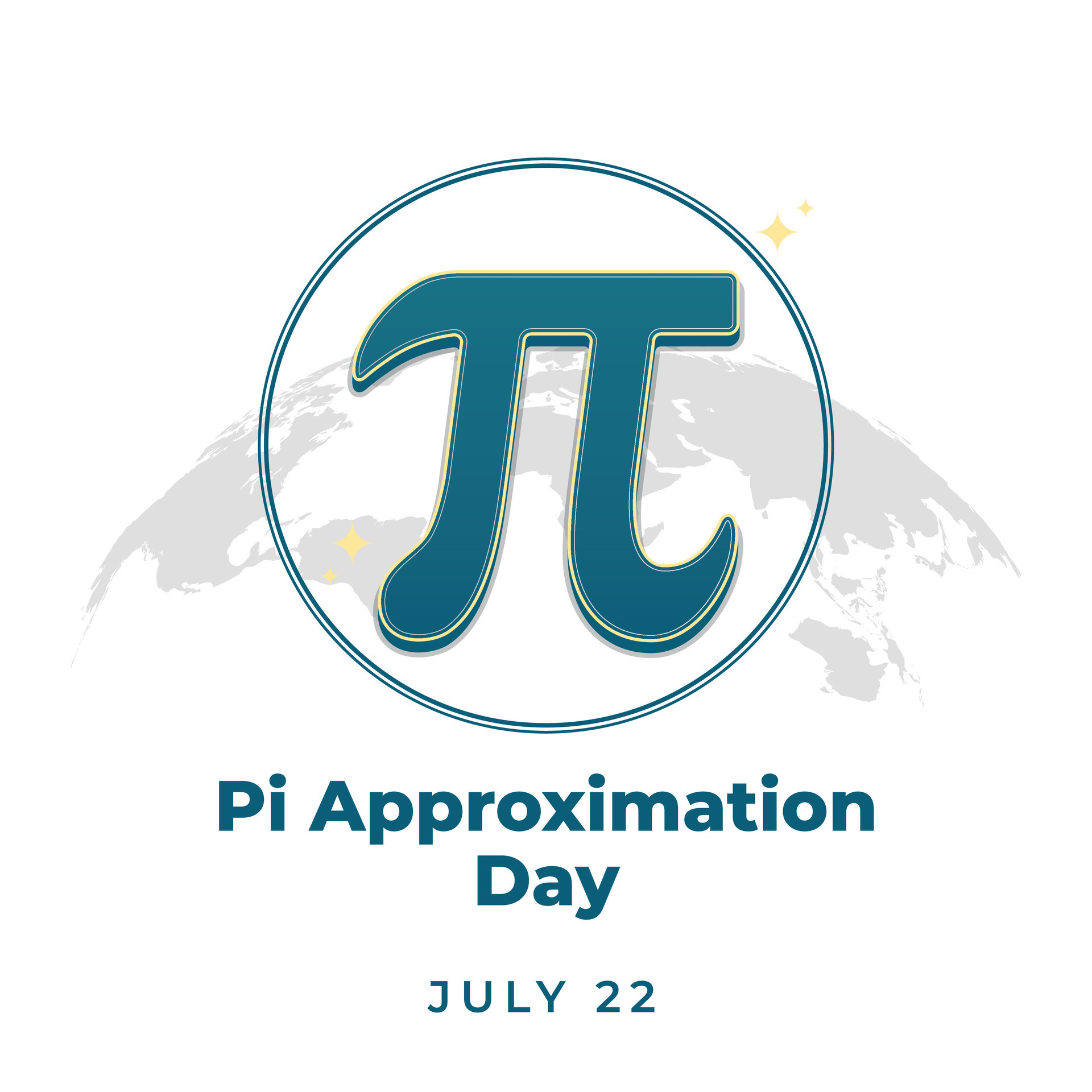 vector graphic of Pi Approximation Day good for Pi Approximation Day