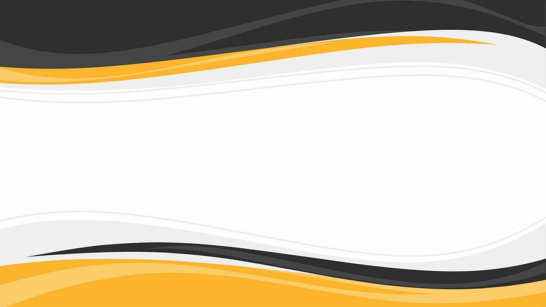 black and yellow abstract shape corporate background with copy space for your text vector