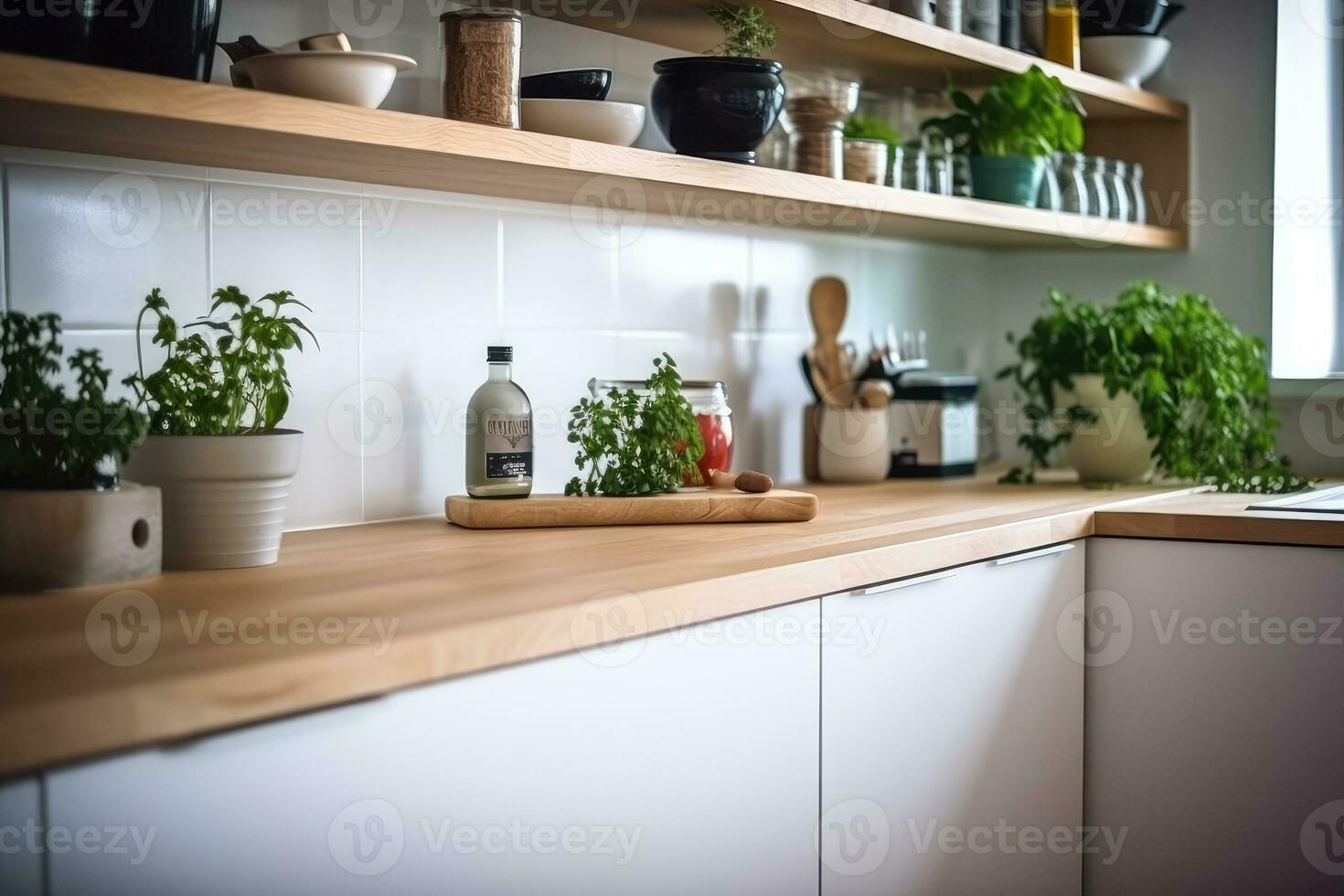 stock photo of inside kitchen AI Generated