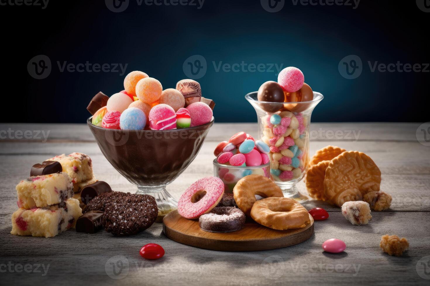 stock photo of confectionery food photography AI Generated