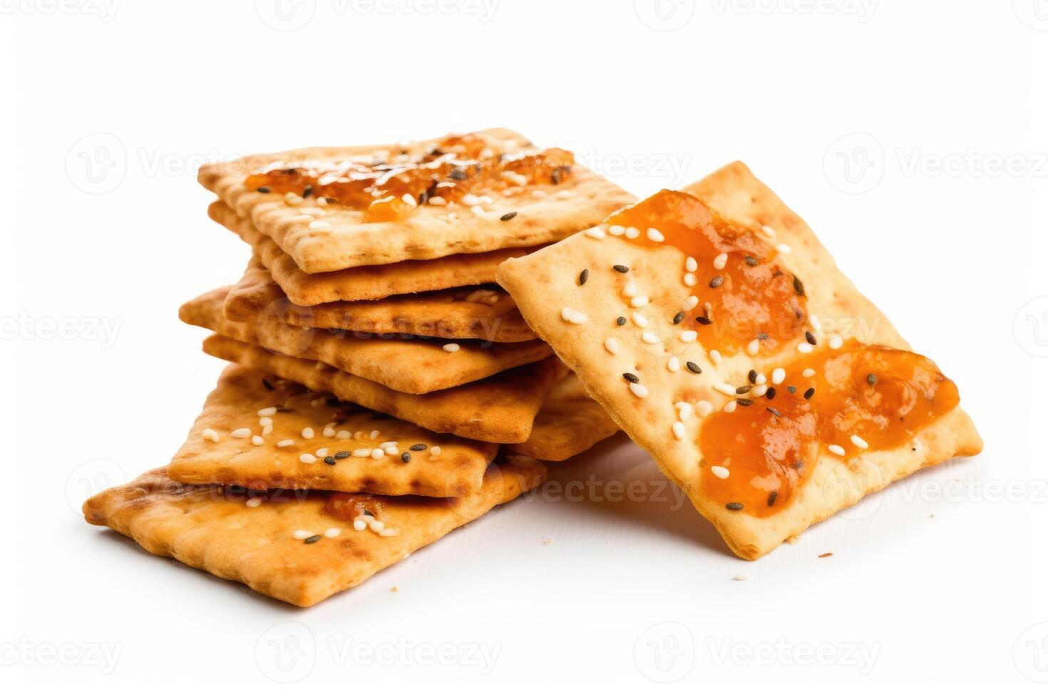 stock photo of cracker food photography AI Generated