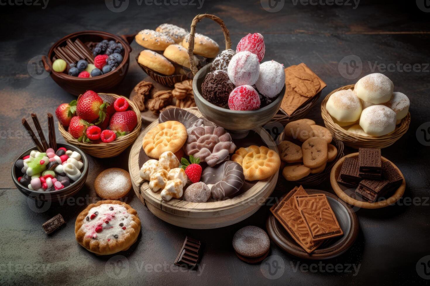 stock photo of confectionery food photography