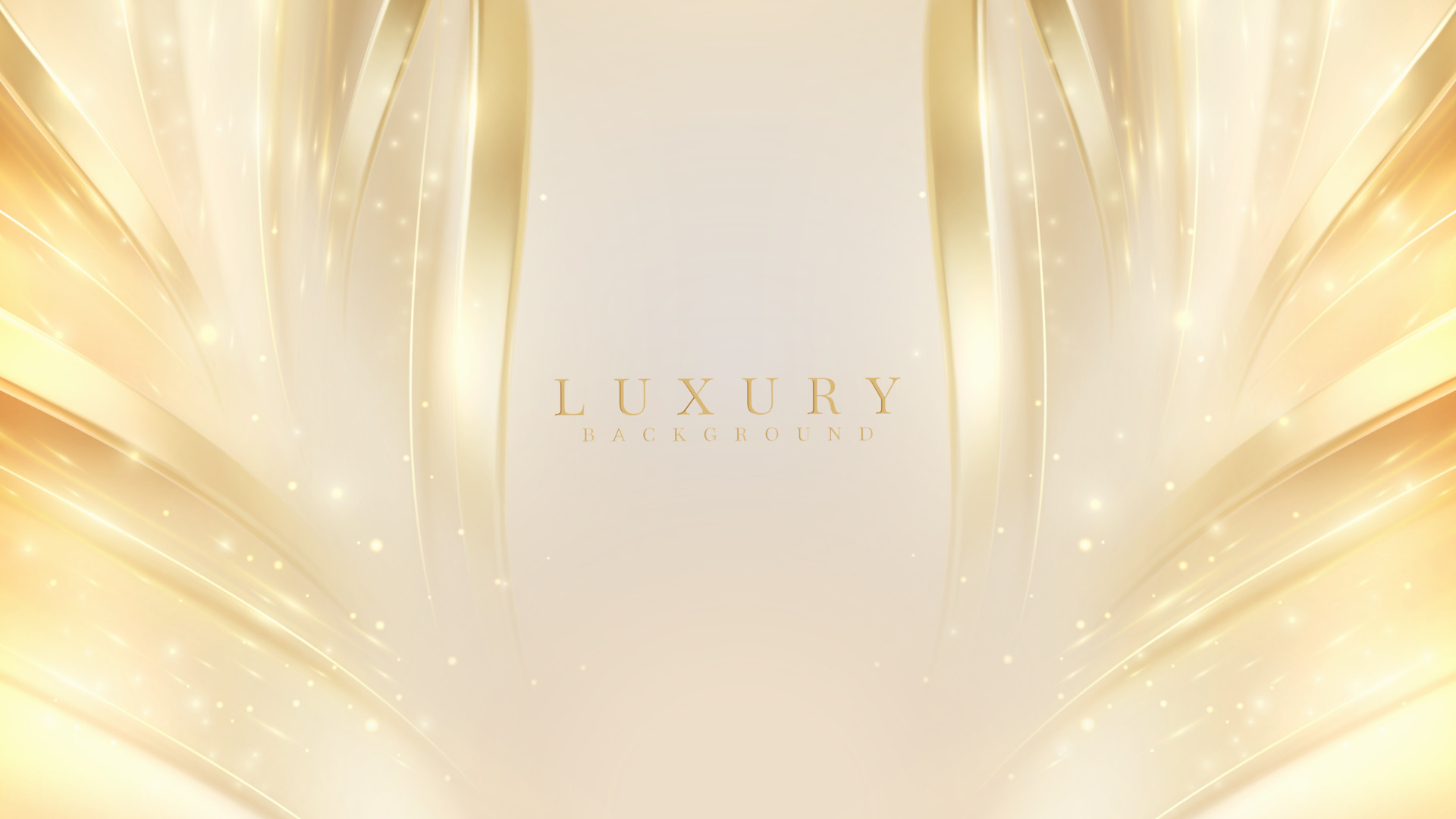 Abstract luxury cream background with gold light effects. 26556447