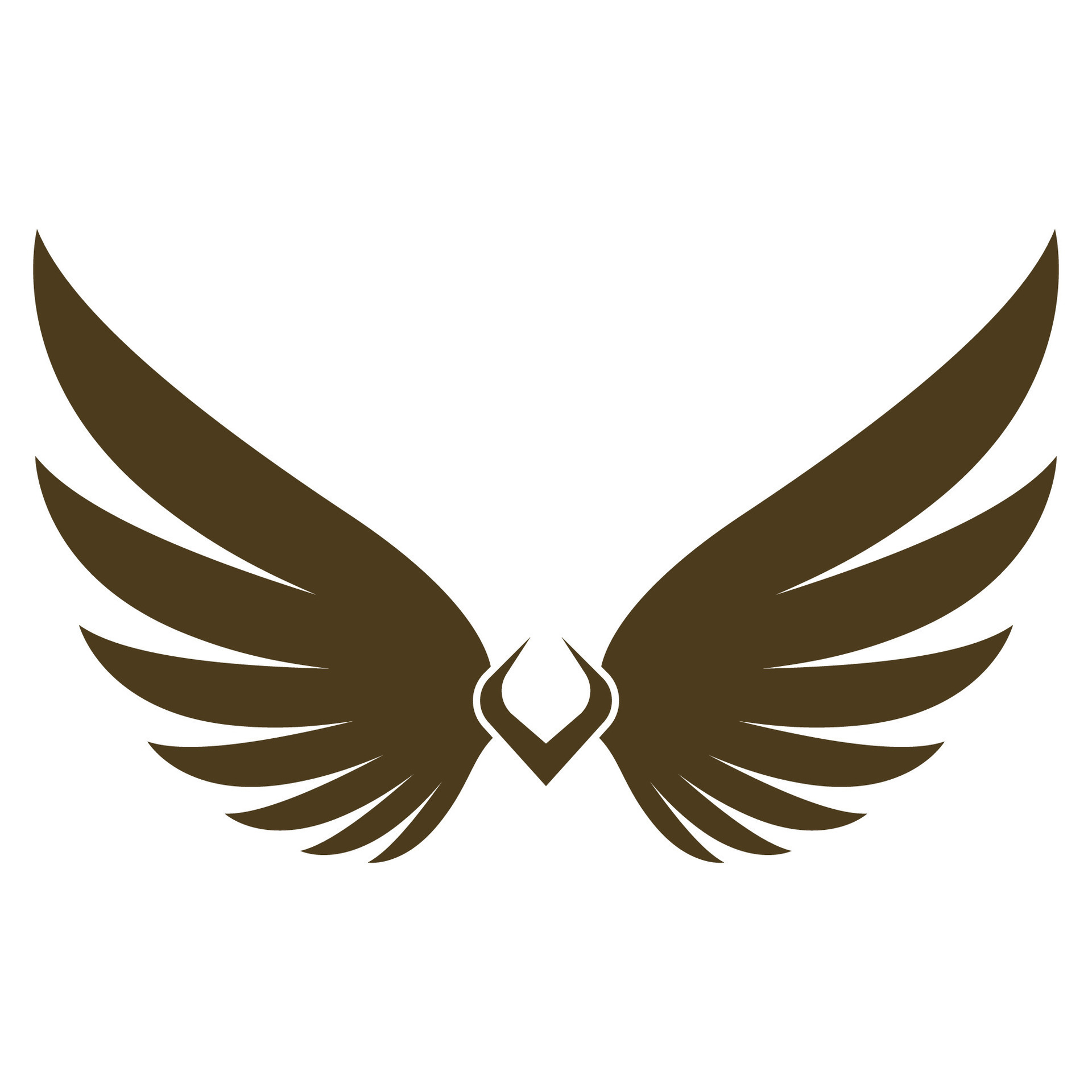 wings illustration design icon logo 26556455 Vector Art at Vecteezy