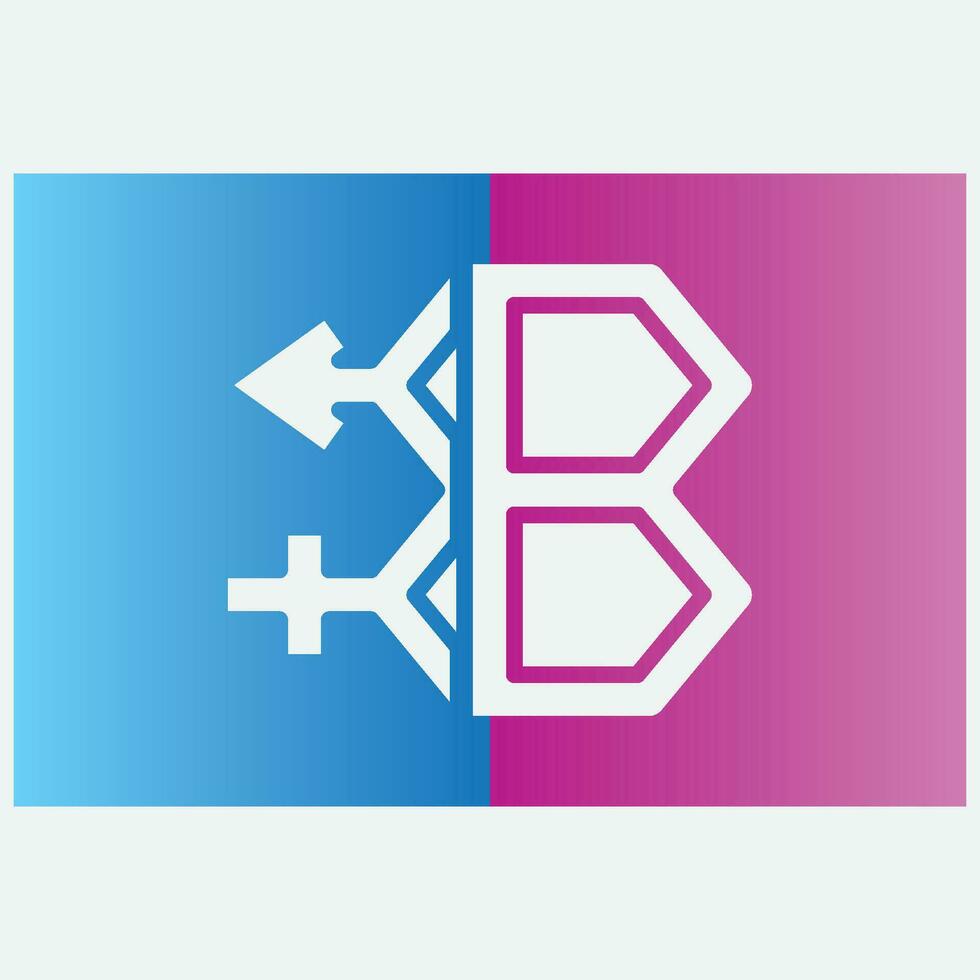 diagonal icon logo gender vector