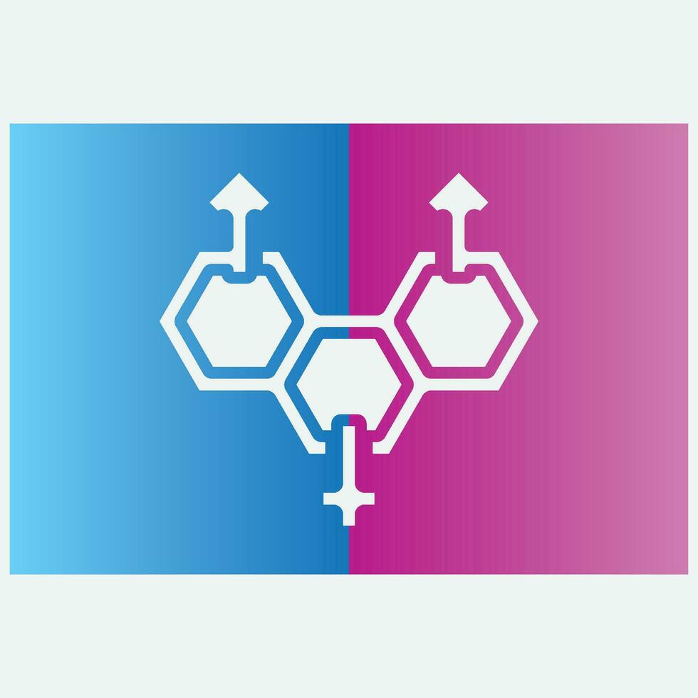 diagonal icon logo gender vector