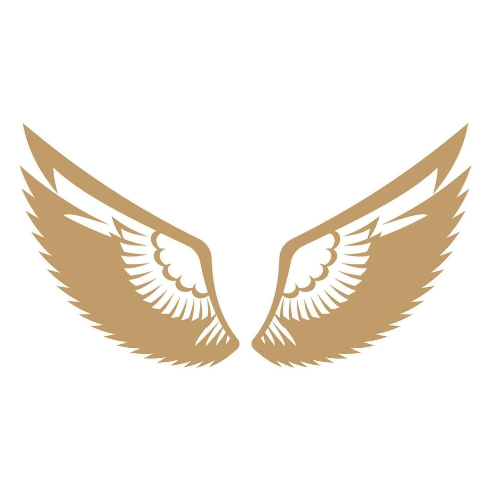 Bird wings illustration logo. 26556692 Vector Art at Vecteezy