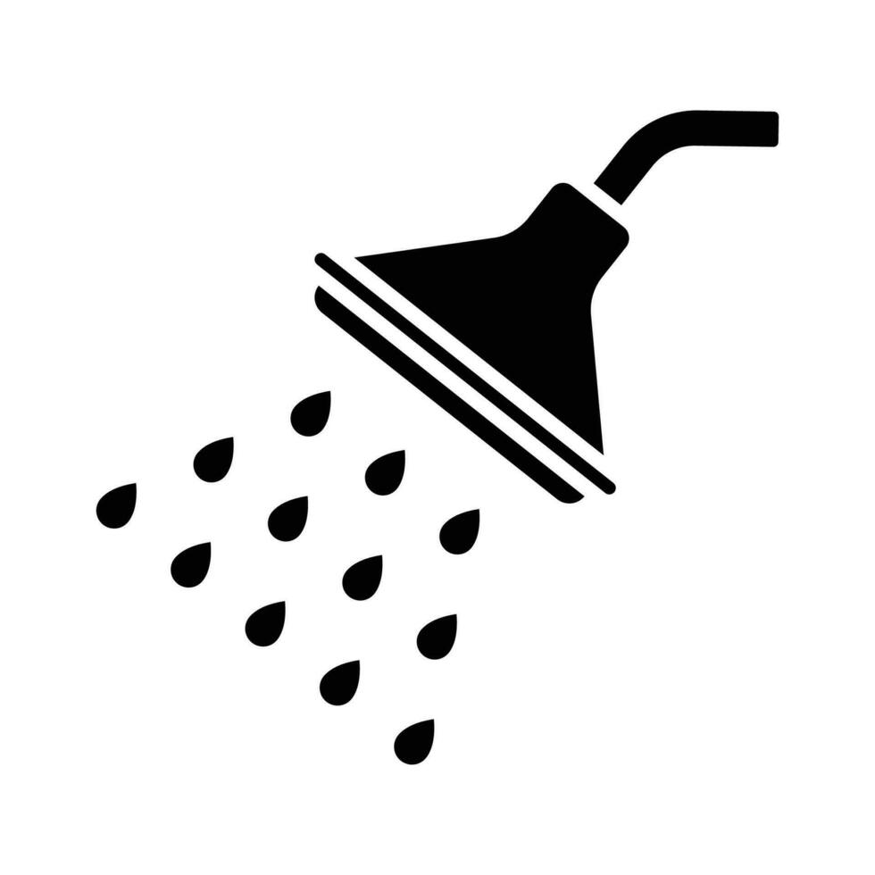 shower icon vector design template in white background