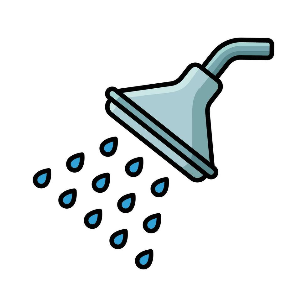 shower icon vector design template in white background