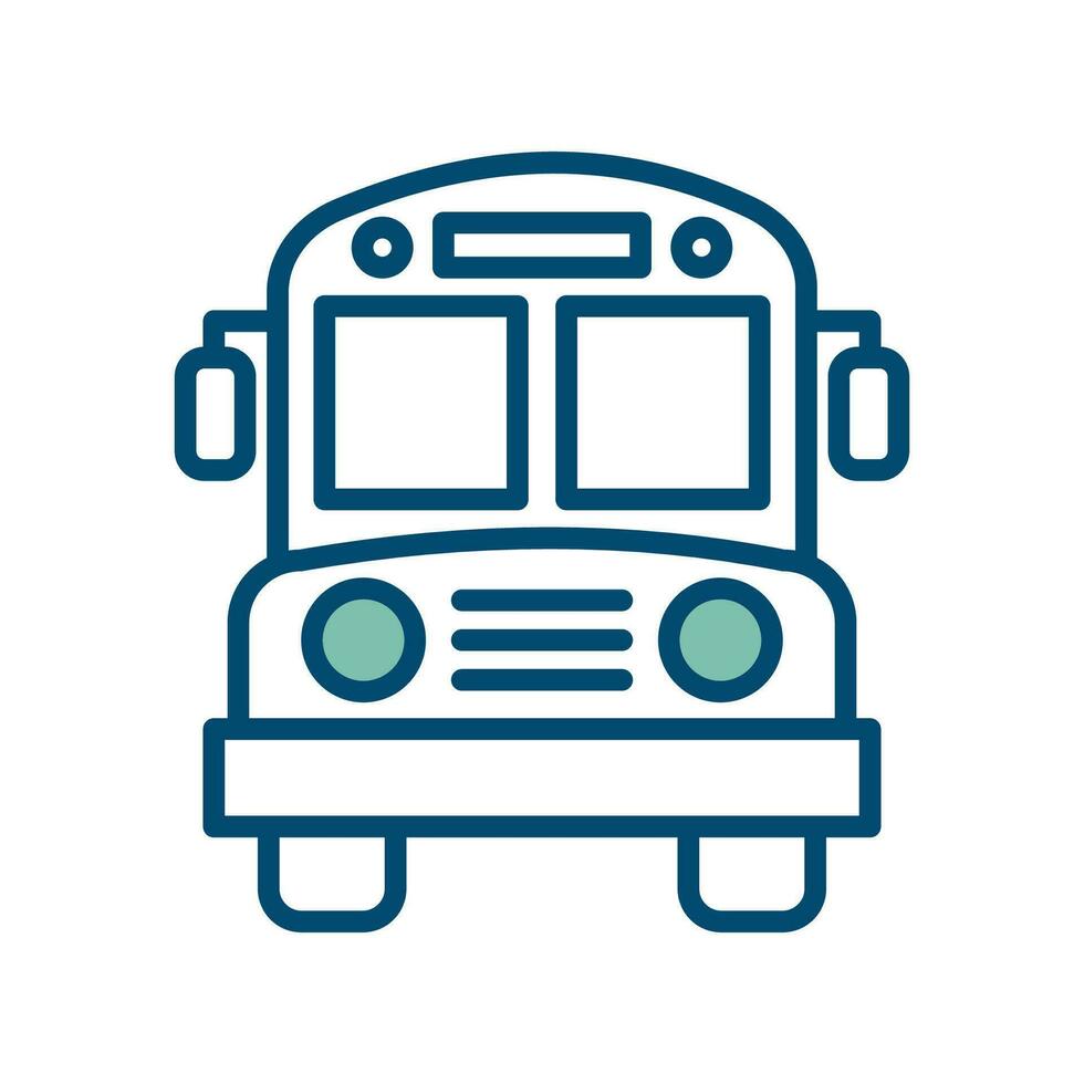 autobús icono vector diseño modelo en blanco antecedentes