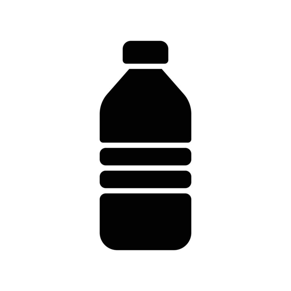 water bottle icon vector design template in white background