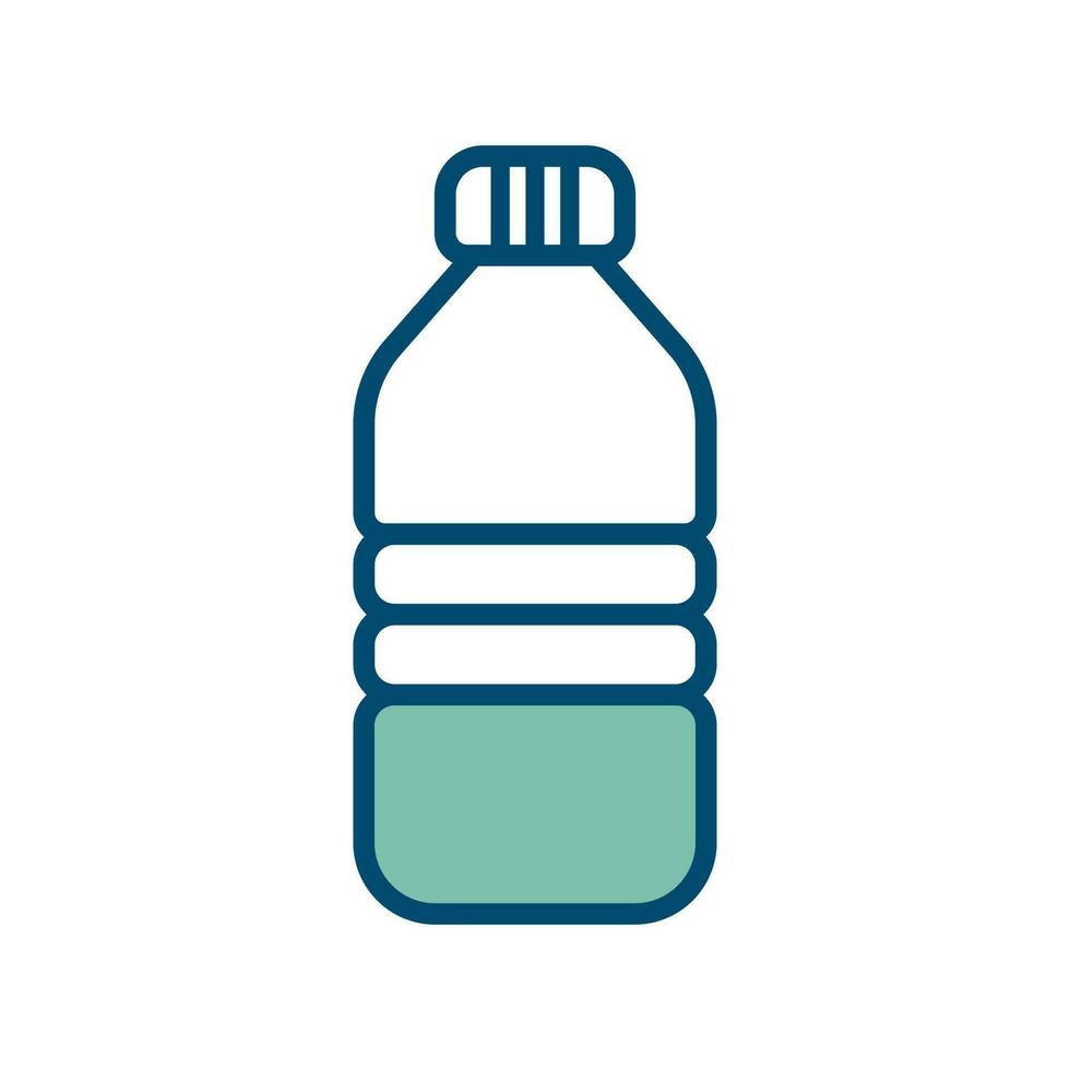 water bottle icon vector design template in white background