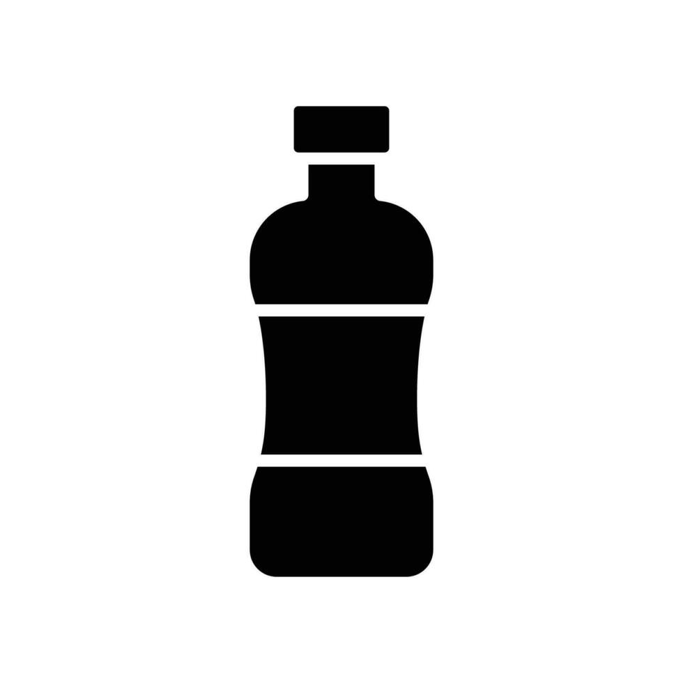 water bottle icon vector design template in white background