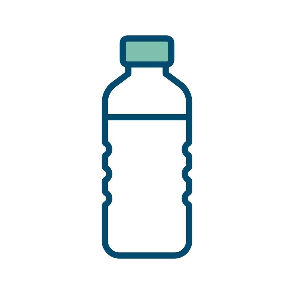 water bottle icon vector design template in white background