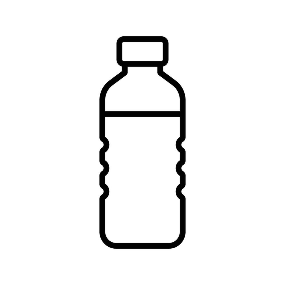 water bottle icon vector design template in white background