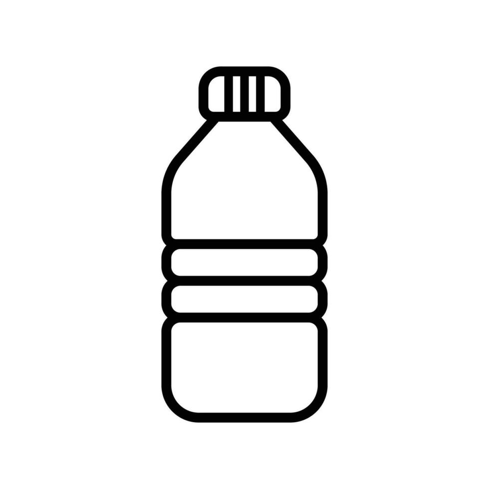 water bottle icon vector design template in white background