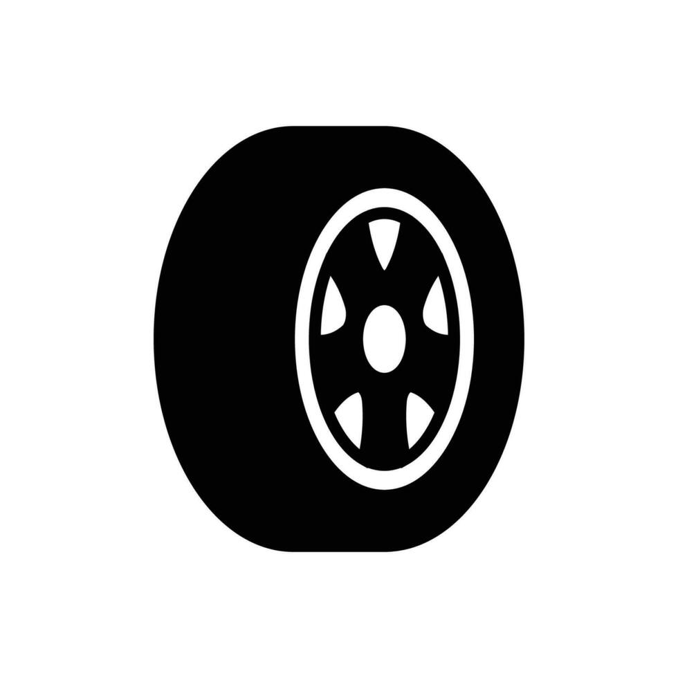 tire icon vector design template in white background