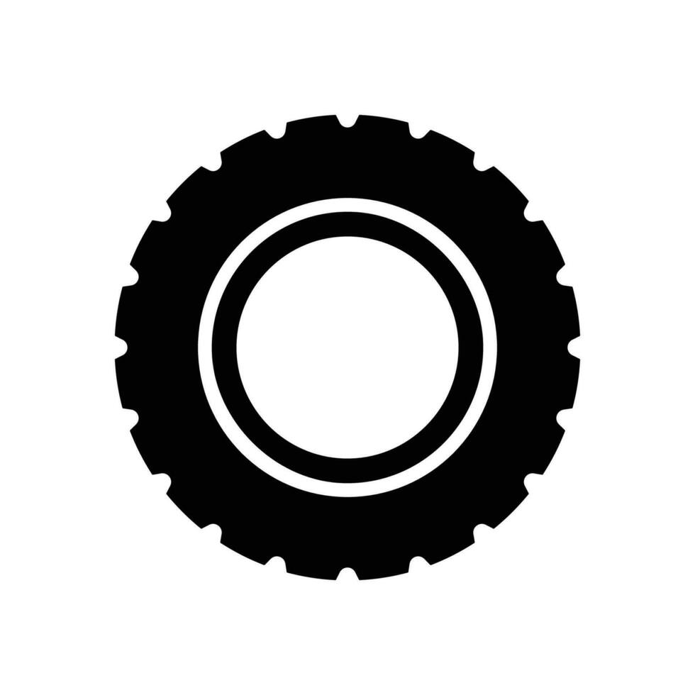 tire icon vector design template in white background