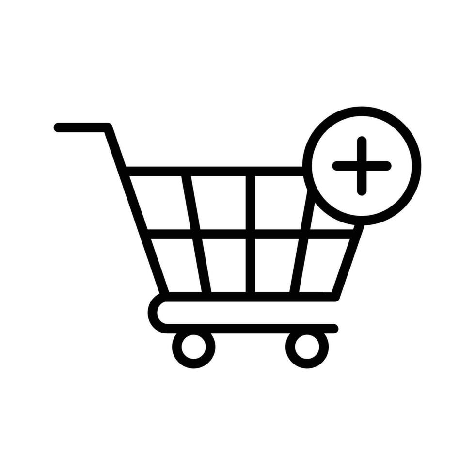 shopping chart icon vector design template in white background