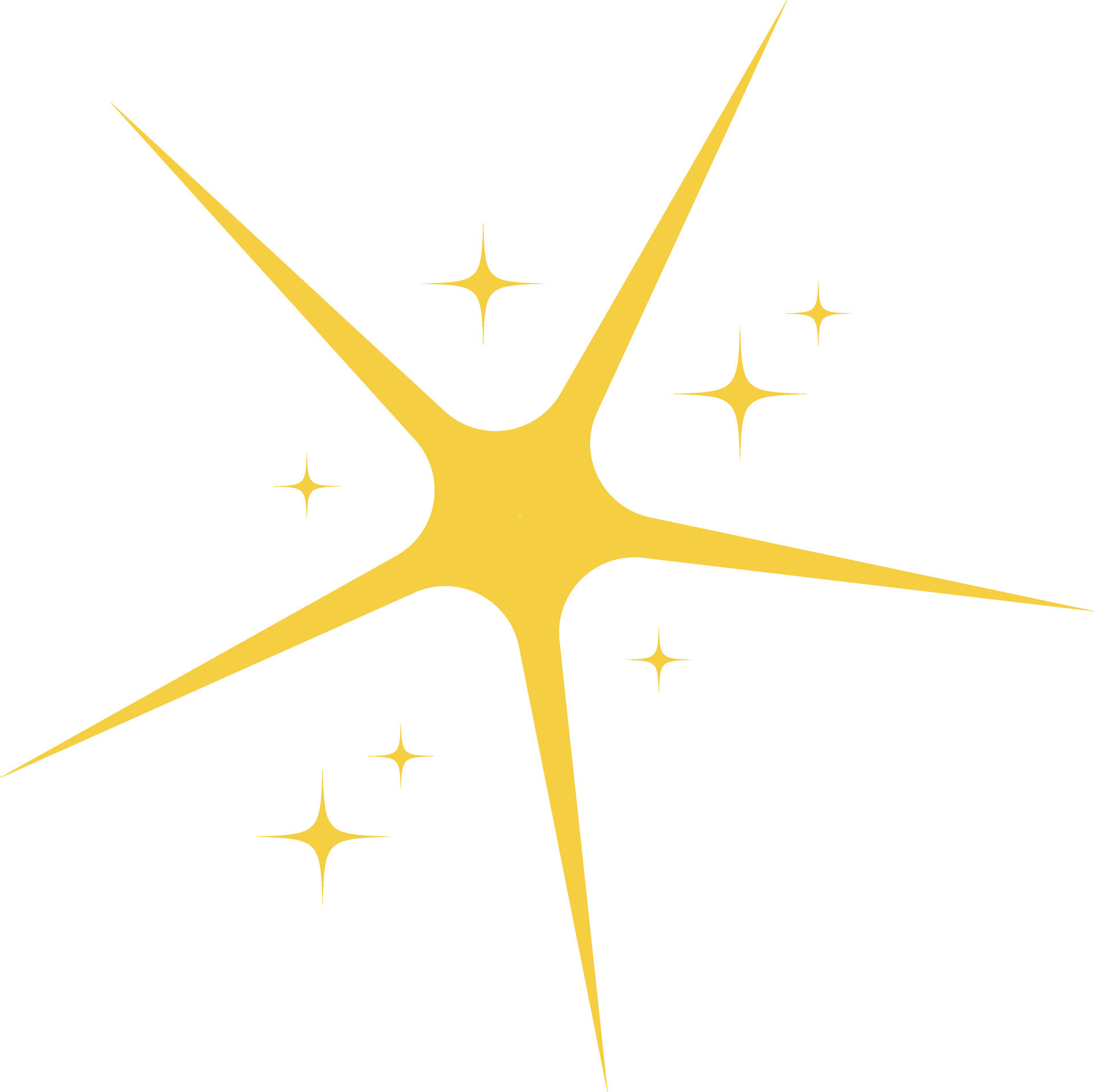 Yellow Sparkle Star 26558126 Vector Art at Vecteezy
