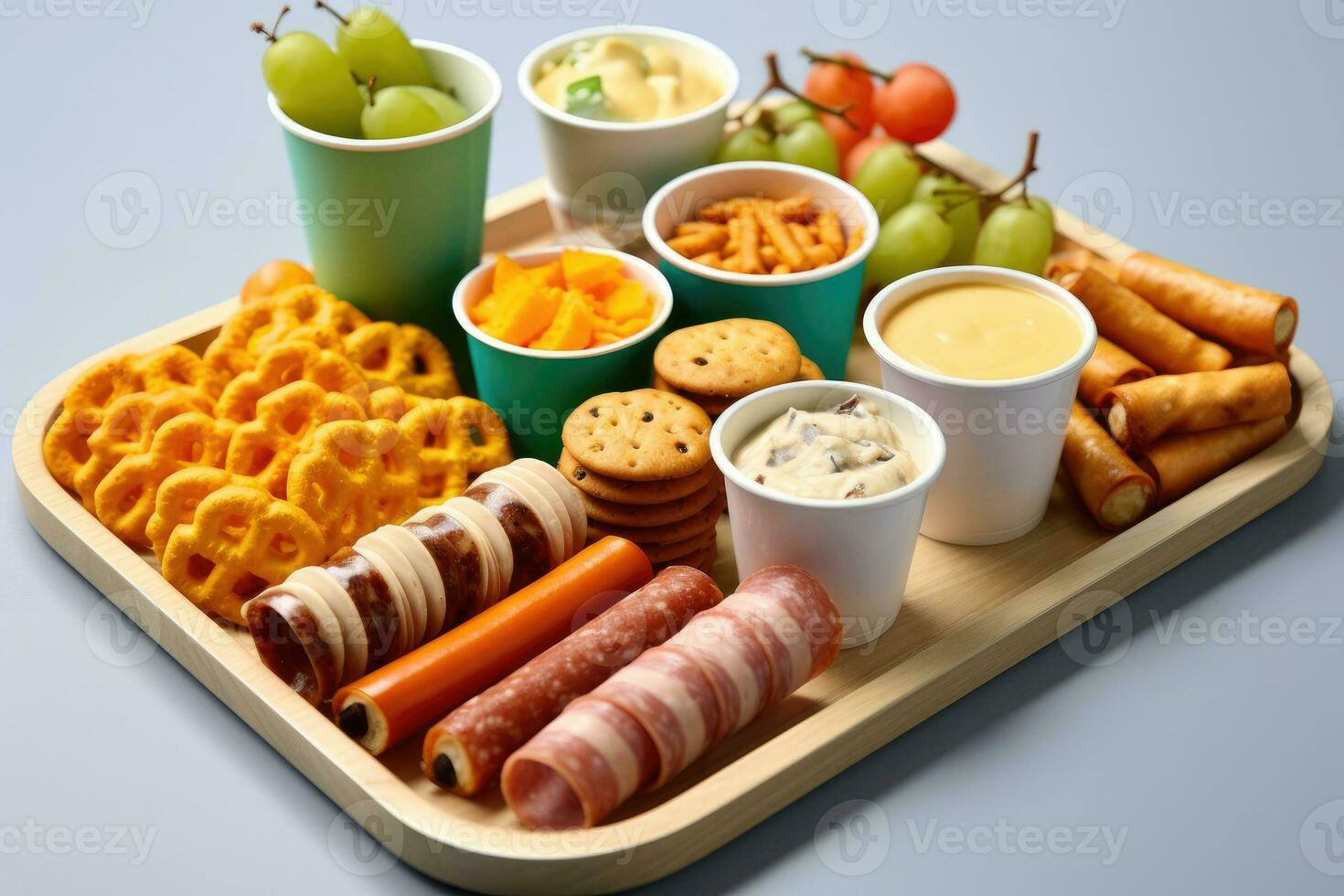 birthday party snack Food Photography AI Generated photo