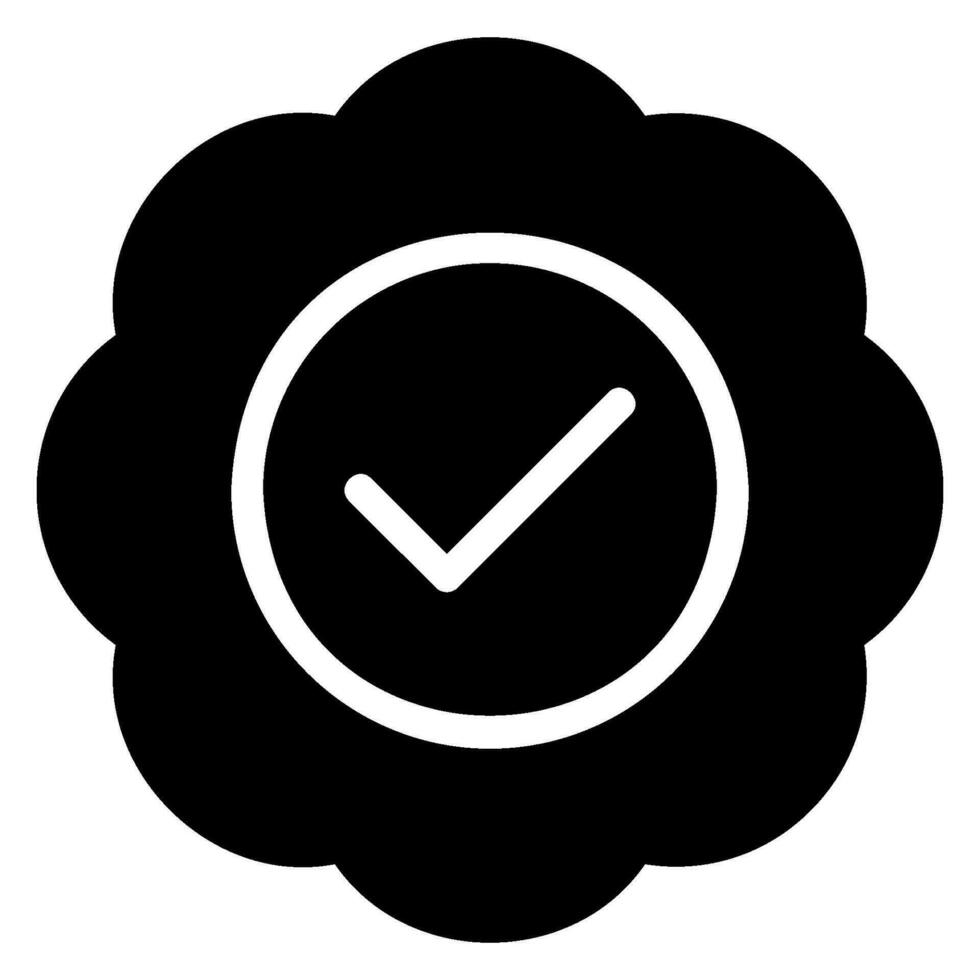 quality glyph icon vector