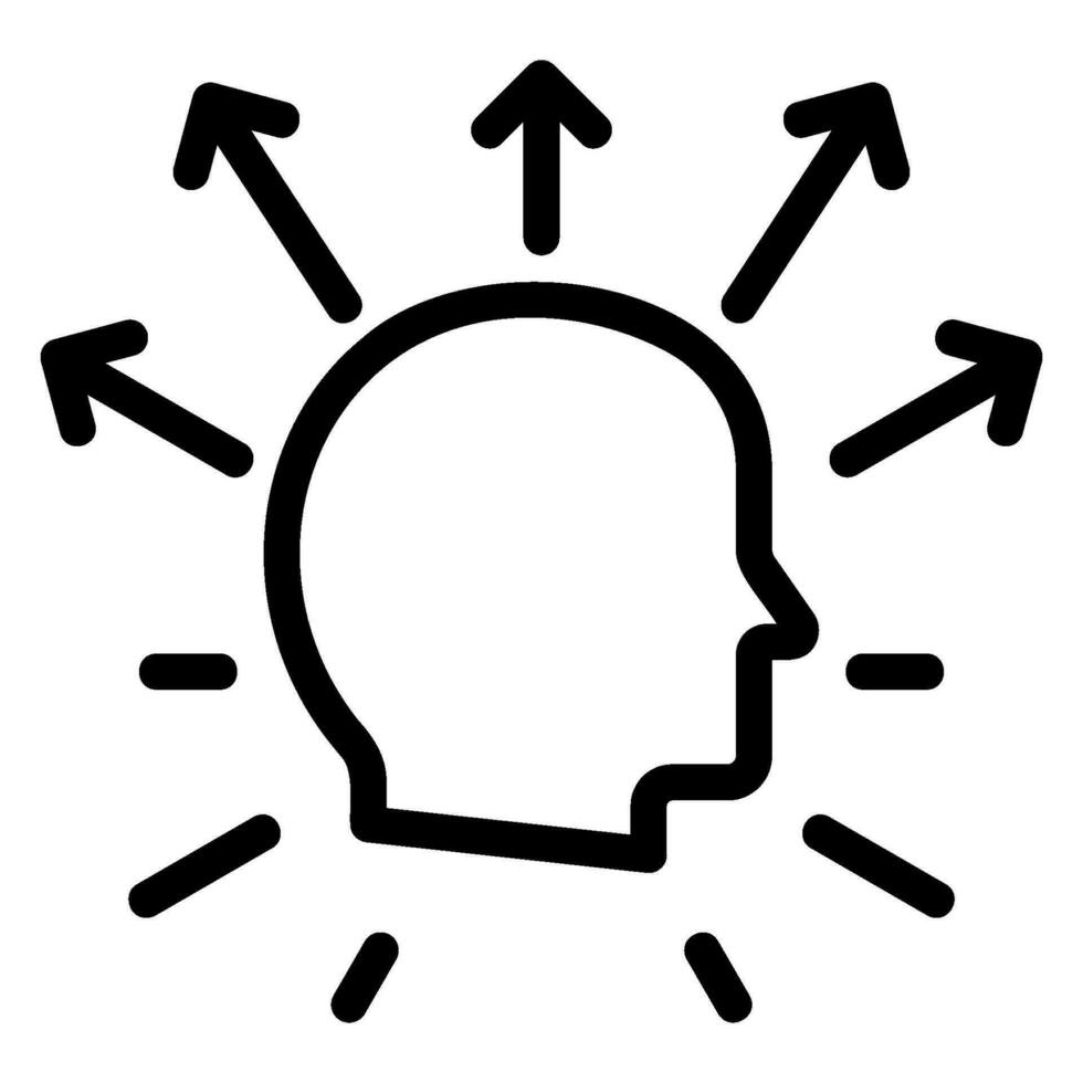 multitalented line icon vector