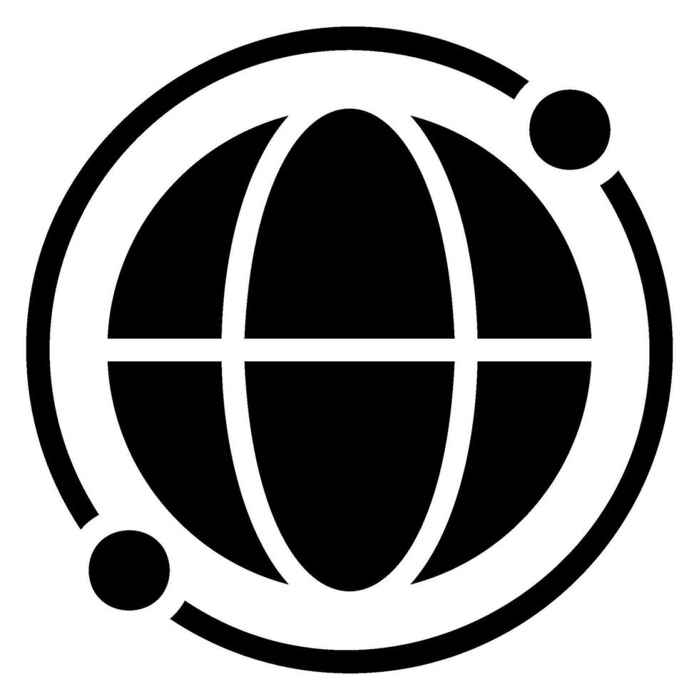 localization glyph icon vector