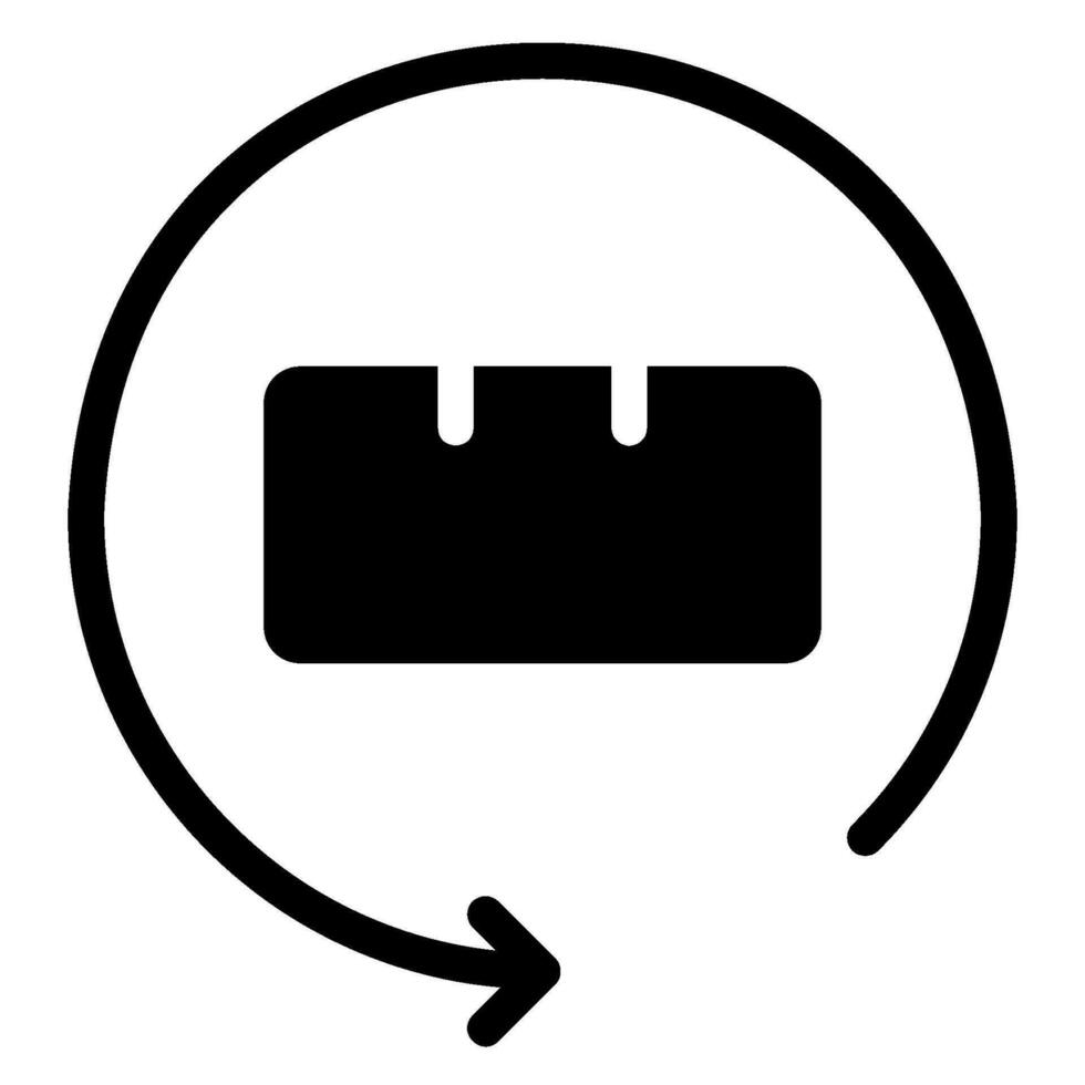 backup glyph icon vector