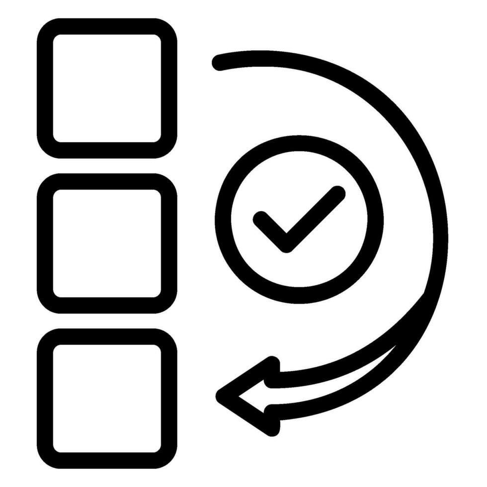 priority line icon vector