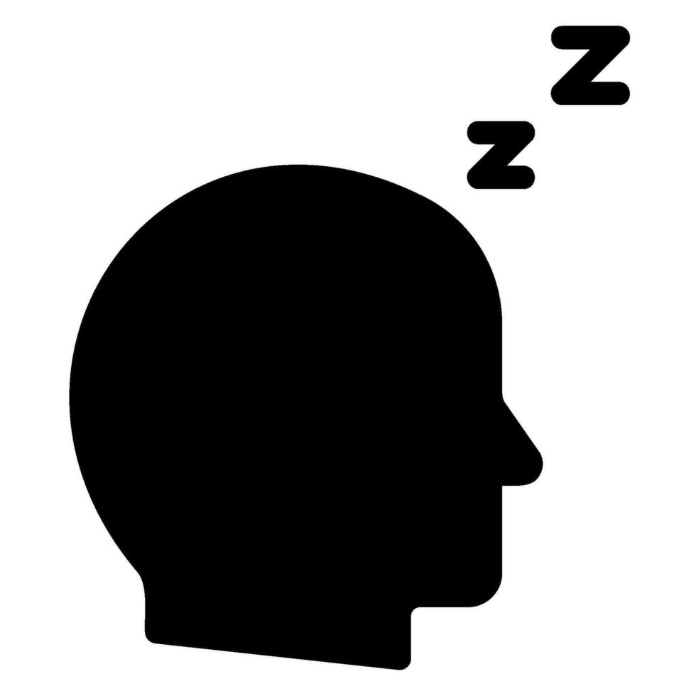 tired glyph icon vector