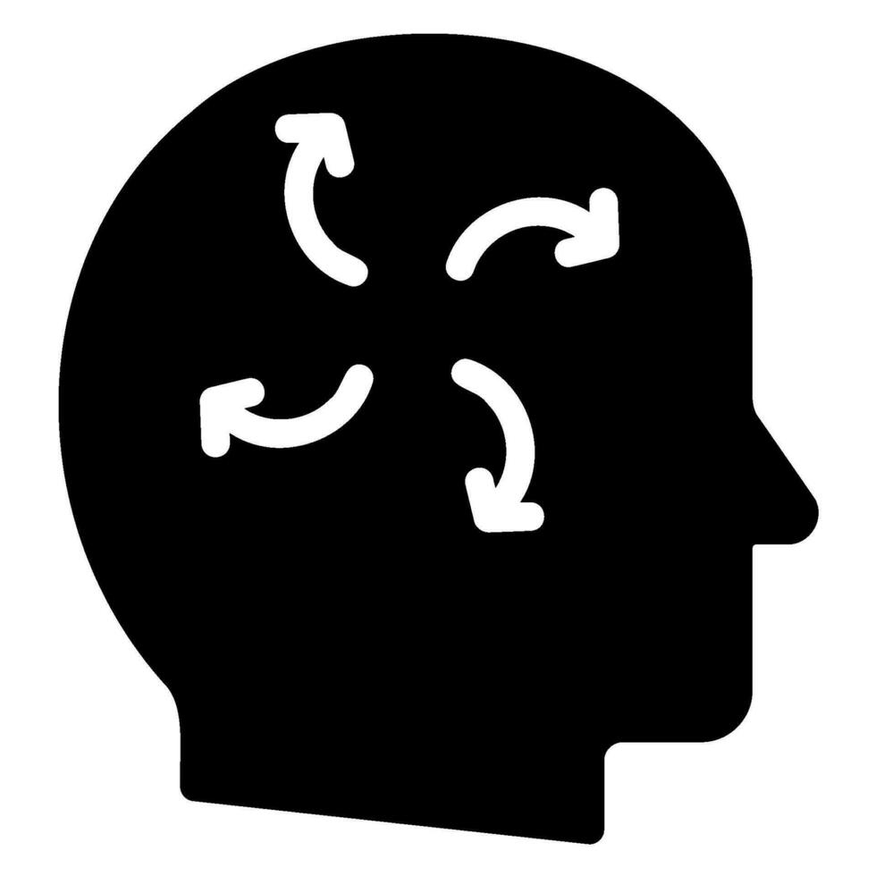 no focus glyph icon vector