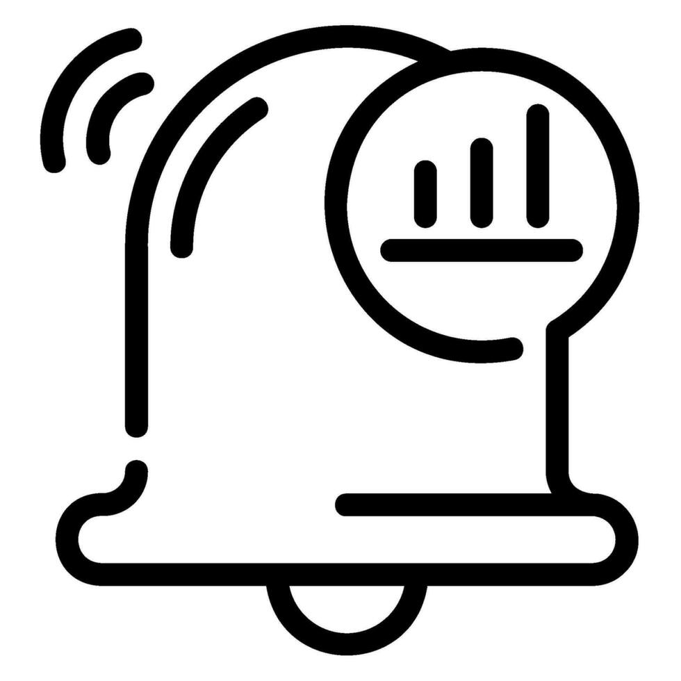 graph line icon vector