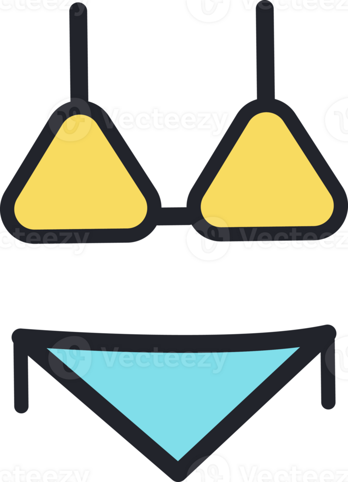bikini flat icon. png
