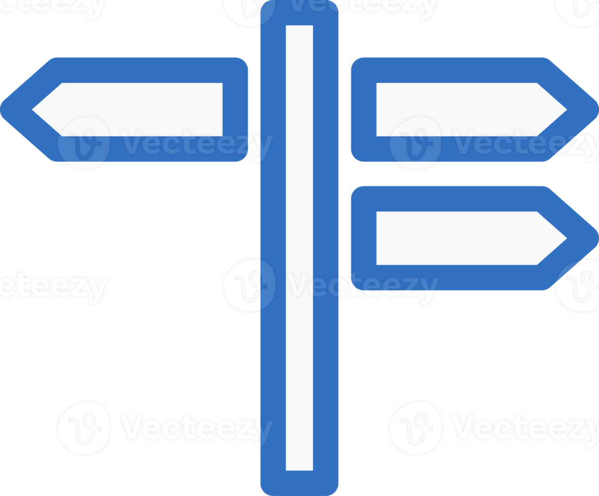road signs icon line design, monoline icons. png