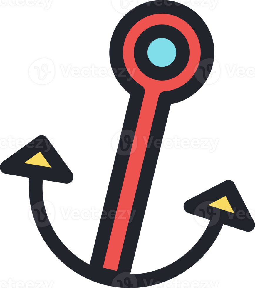 anchor flat icon. png